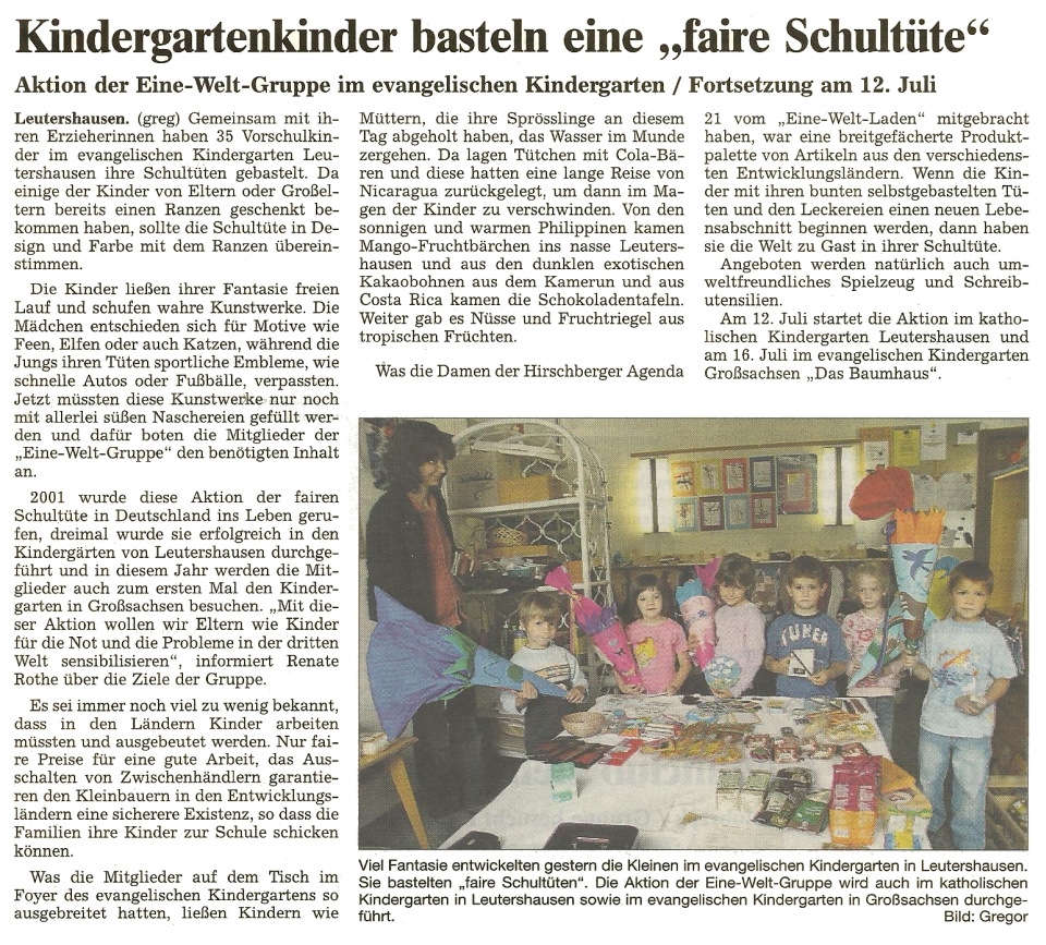 2007.07.11_WNOZ_Kindergartenkinder-basteln-eine-faire-Schultuete