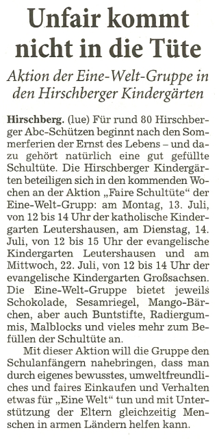 2009.07.07_RNZ_Unfair-kommt-nicht-in-die-Tuete