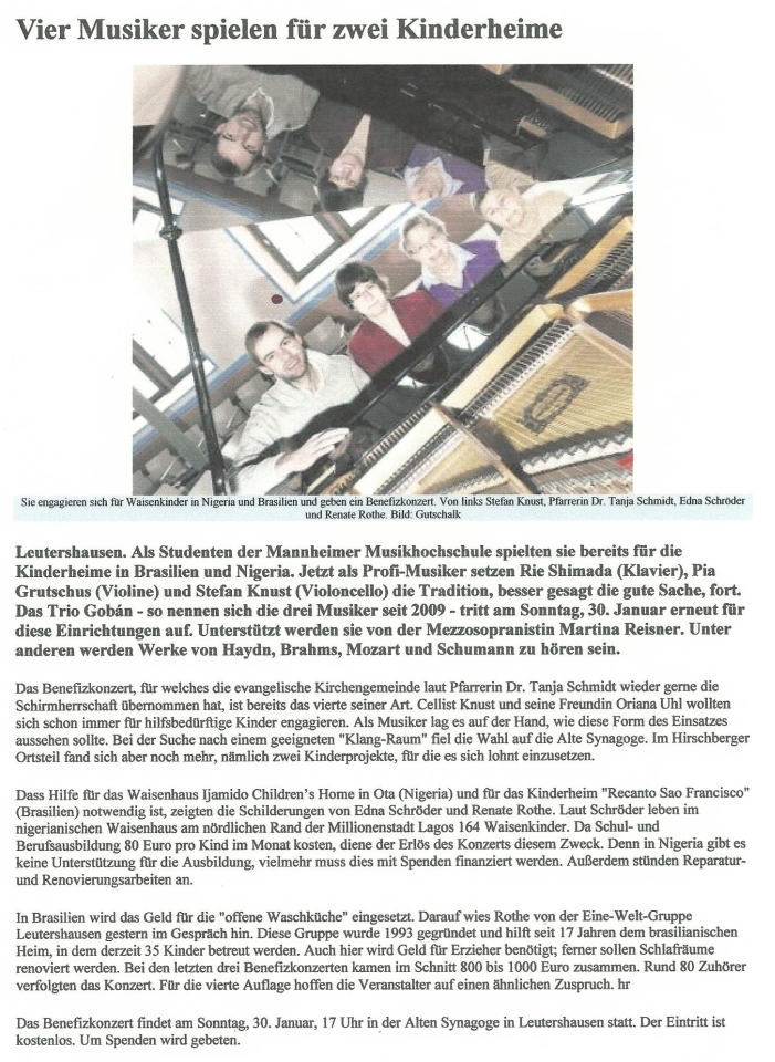 2011.01.25_WNOZ_Vier-Musiker-spielen-fuer-zwei-Kinderheime