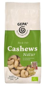 Bio Cashewnüsse, ganz, 250g-image