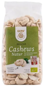 Bio Cashewnüsse, ganz, 250g-image